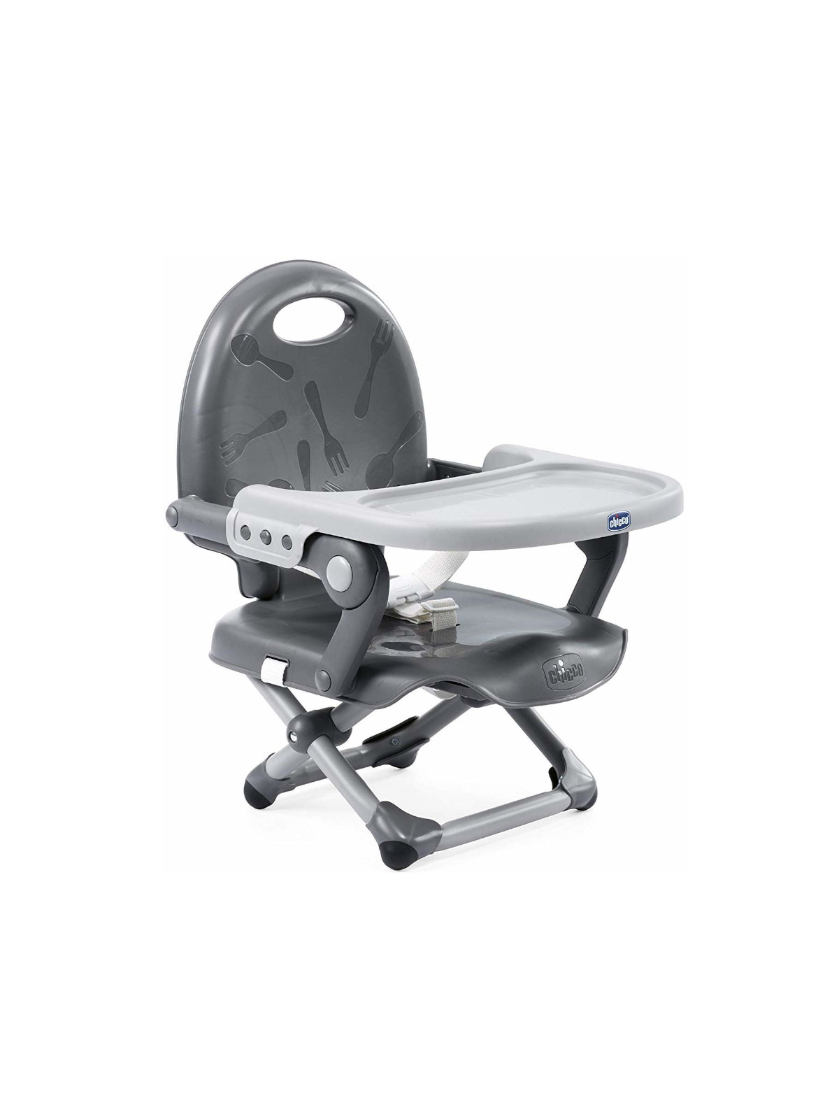 Chicco Pocket Snack rialzo sedia Dark Grey compatto viaggio