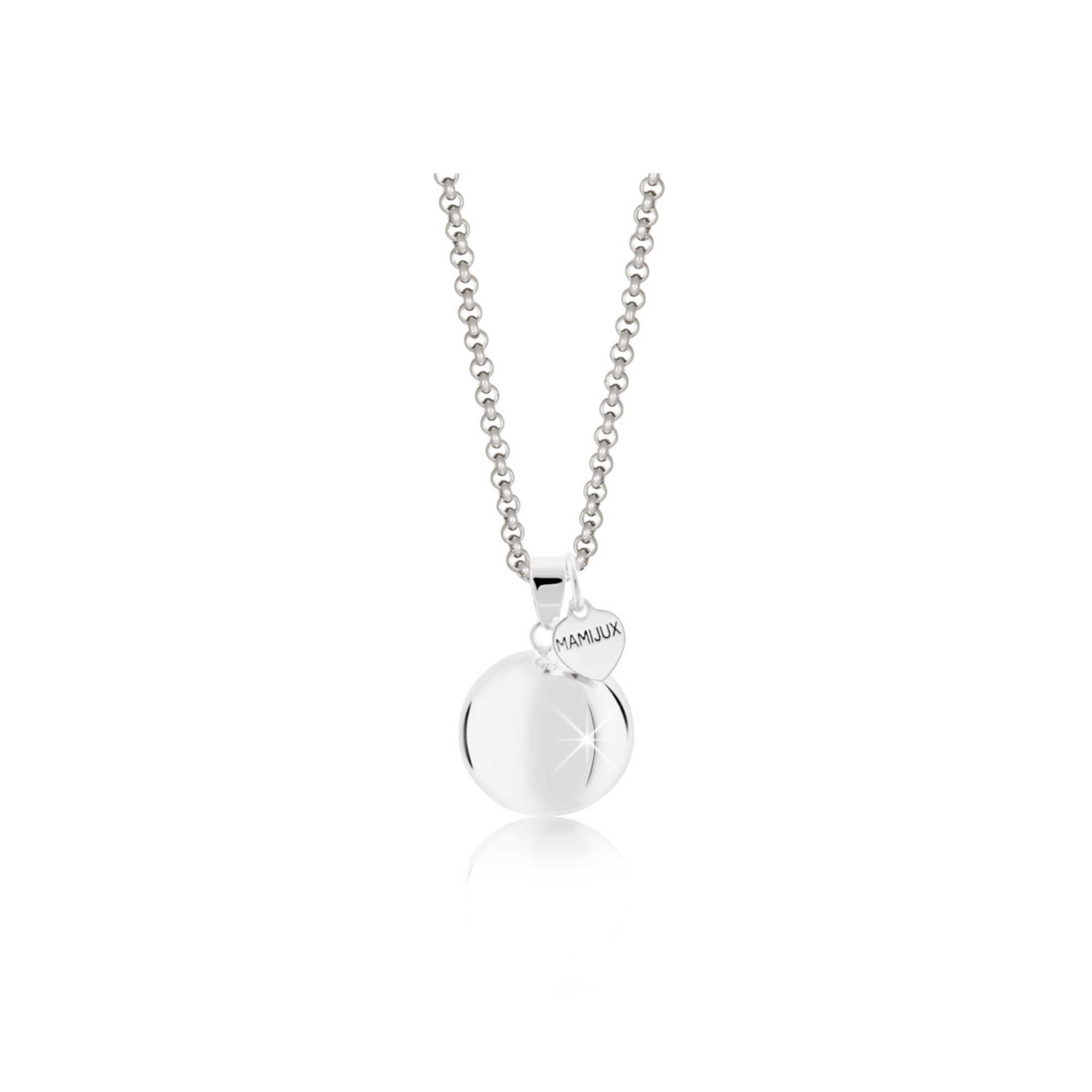 Mamijux Heart Collection chiama angeli acciaio cuore smaltato