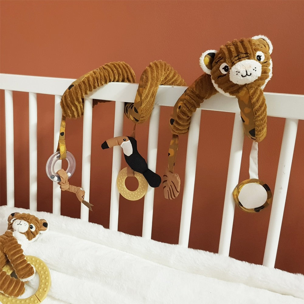 Les Déglingos Speculos spirale attività tigre 30 cm
