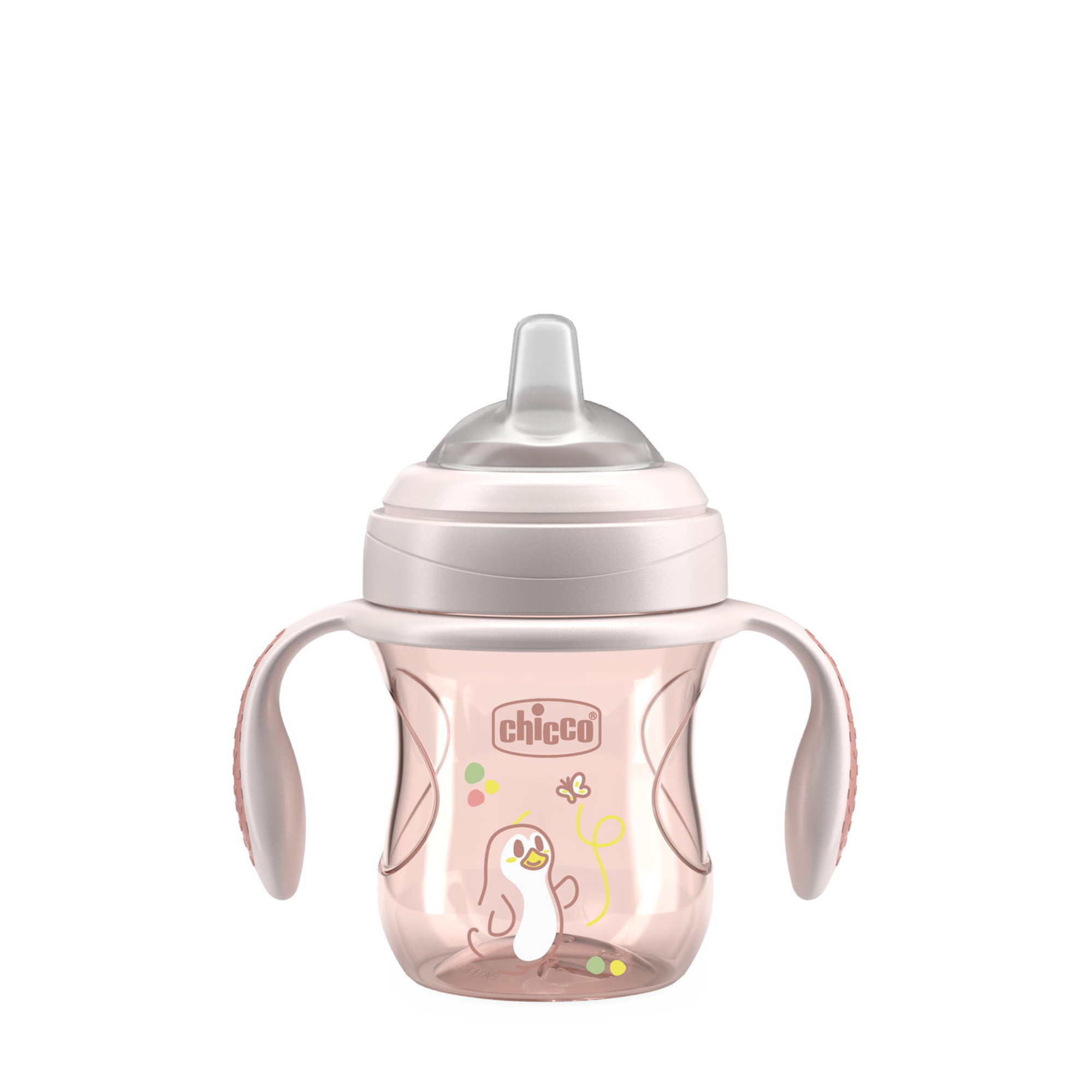 Chicco Transition tazza 4m+ rosa per svezzamento
