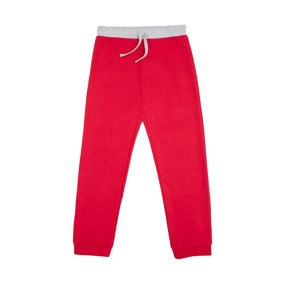 Toys Center Baby French Terry pantaloni bambino rossi