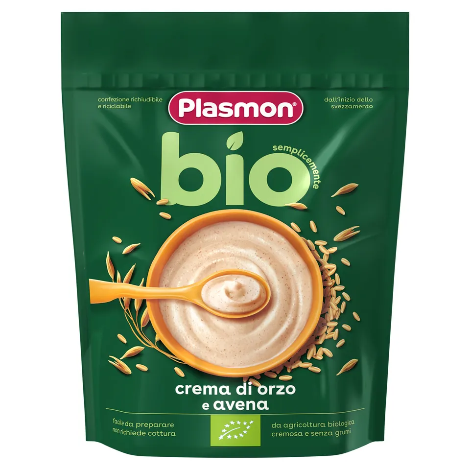 Plasmon Bio crema cereali orzo e avena 200g bio