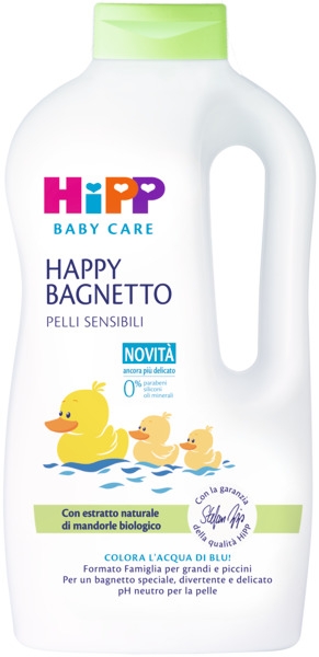HiPP Baby Happy bagnetto bambini 1000ml mandorle bio
