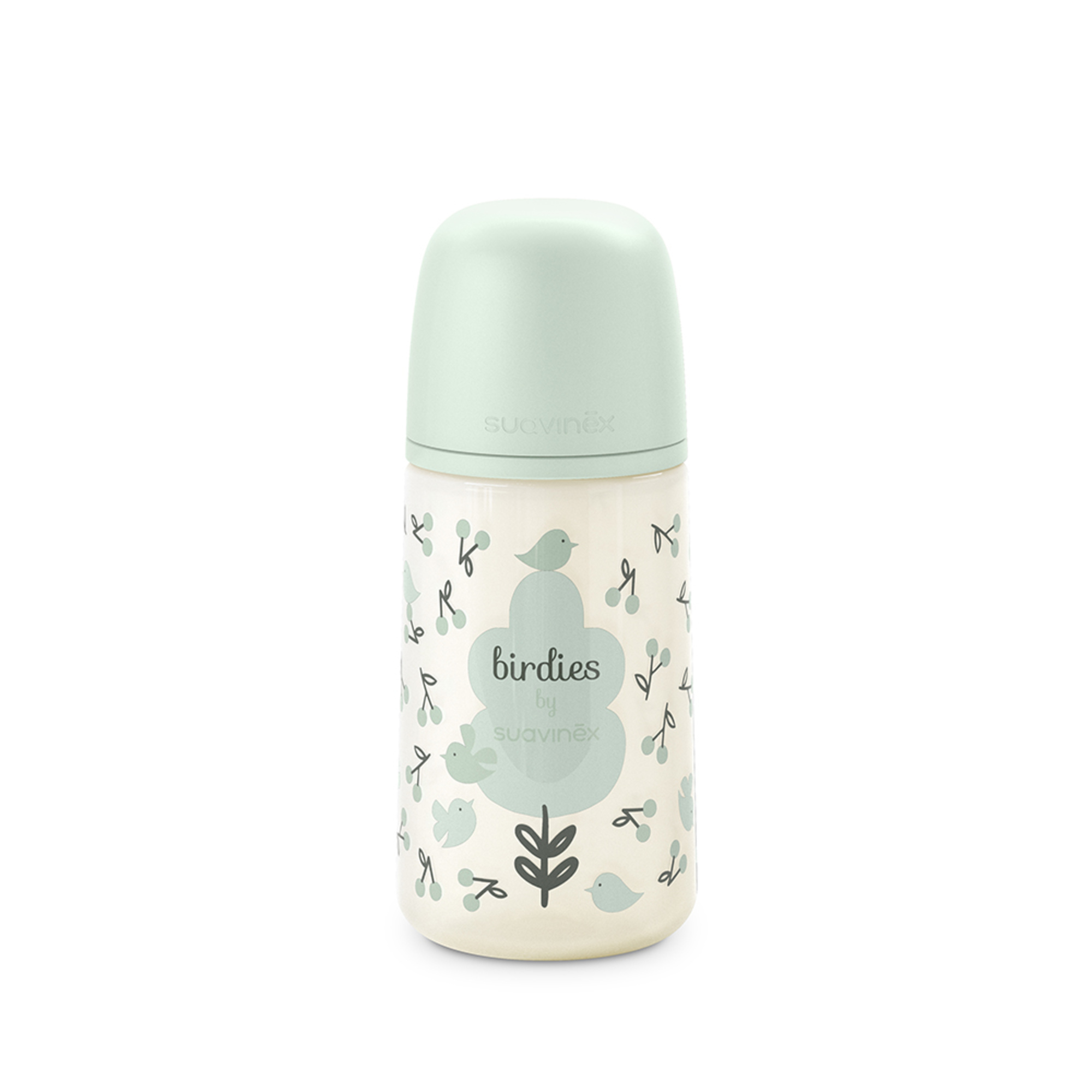 Suavinex Birdies SX Pro Biberon 270ml Verde 0m+ medio