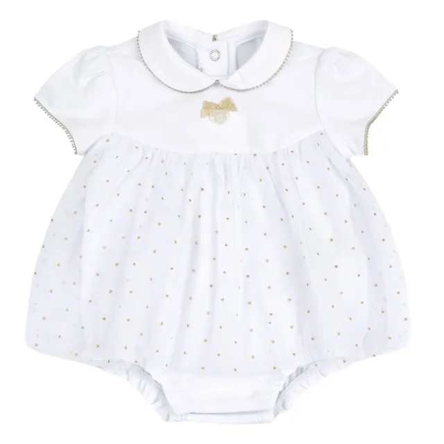 Chicco Pagliaccetto Elegante in cotone per neonata