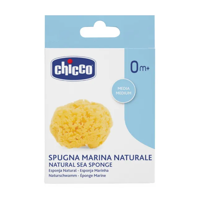 Chicco Spugna Marina Naturale Media per Bagnetto