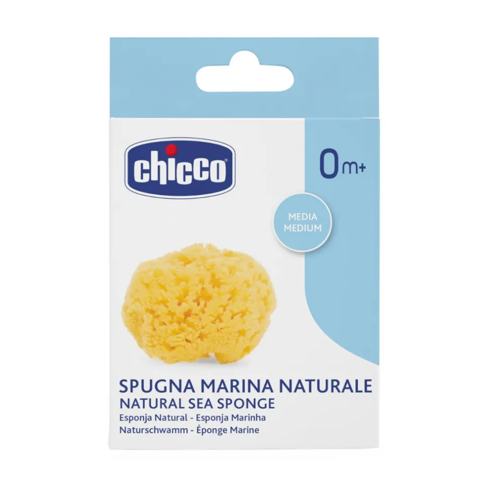 Chicco Spugna Marina Naturale Media per Bagnetto