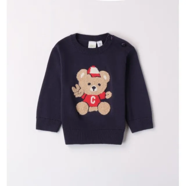 Dodipetto Bli maglia tricot bimbo con orso