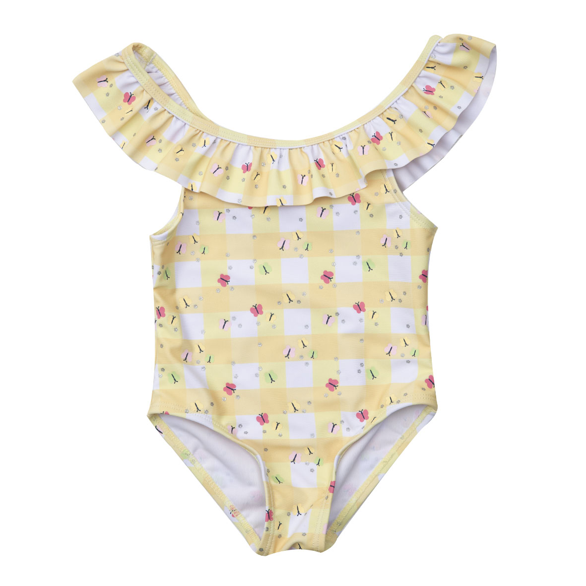 Toys Center Baby costume intero bimba giallo farfalle