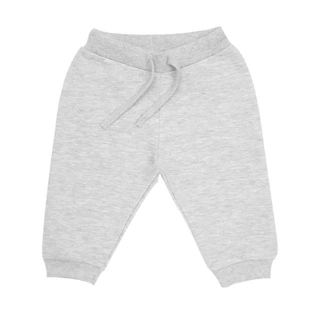 Toys Center Baby pantalone felpato bimbo grigio coulisse