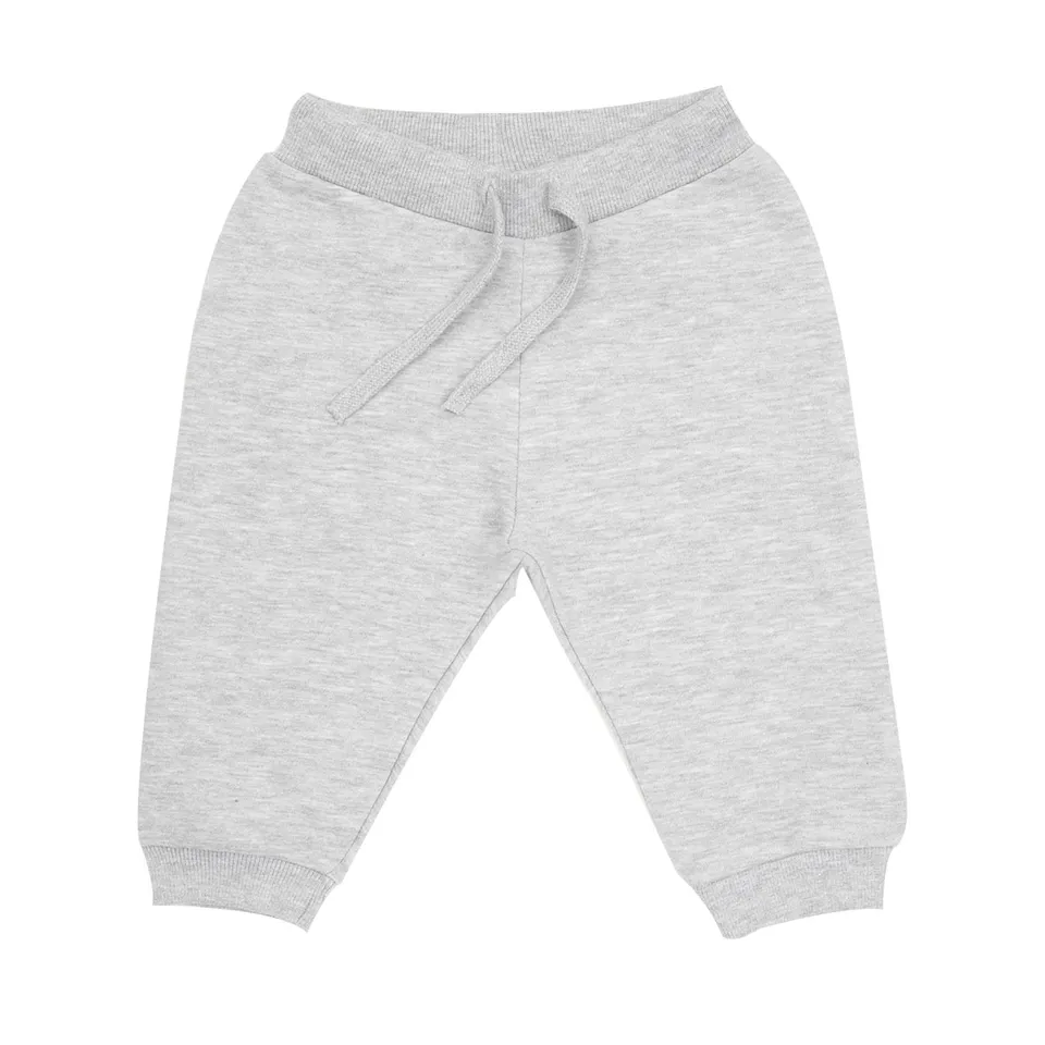 Toys Center Baby pantalone felpato bimbo grigio coulisse