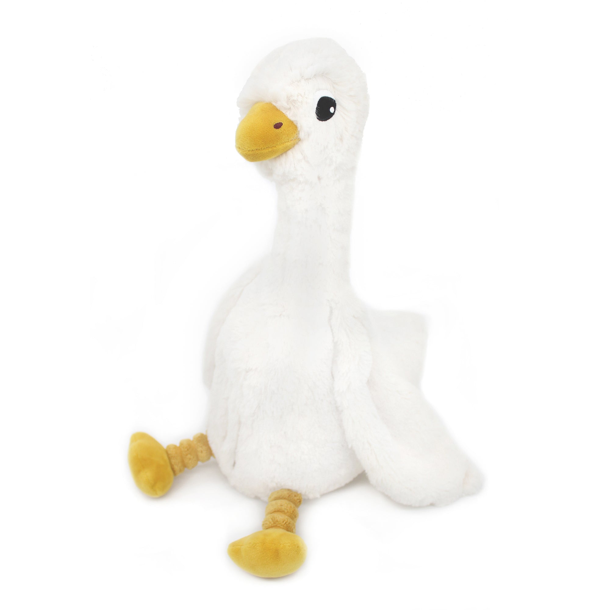 Les Déglingos Ptipotos Jébongou Peluche Oca Mamma Bebè Bianco