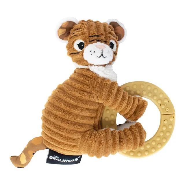 Les Deglingos Speculos anello dentizione tigre 23 cm