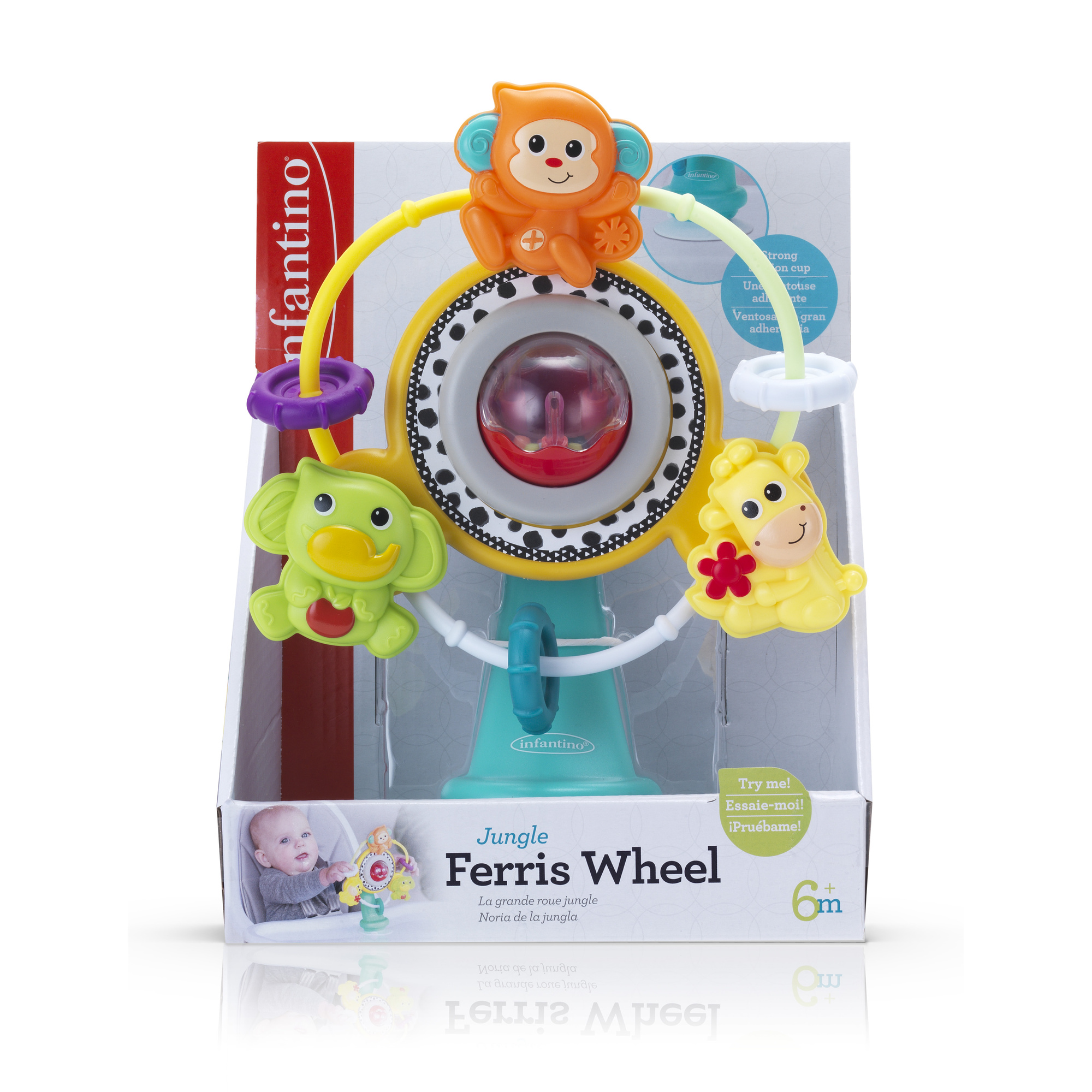 Toys Center Baby centro attività ventosa animaletti