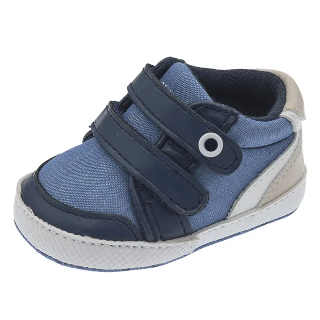 Chicco Ortagnan sneakers bimbo blu beige doppio strappo