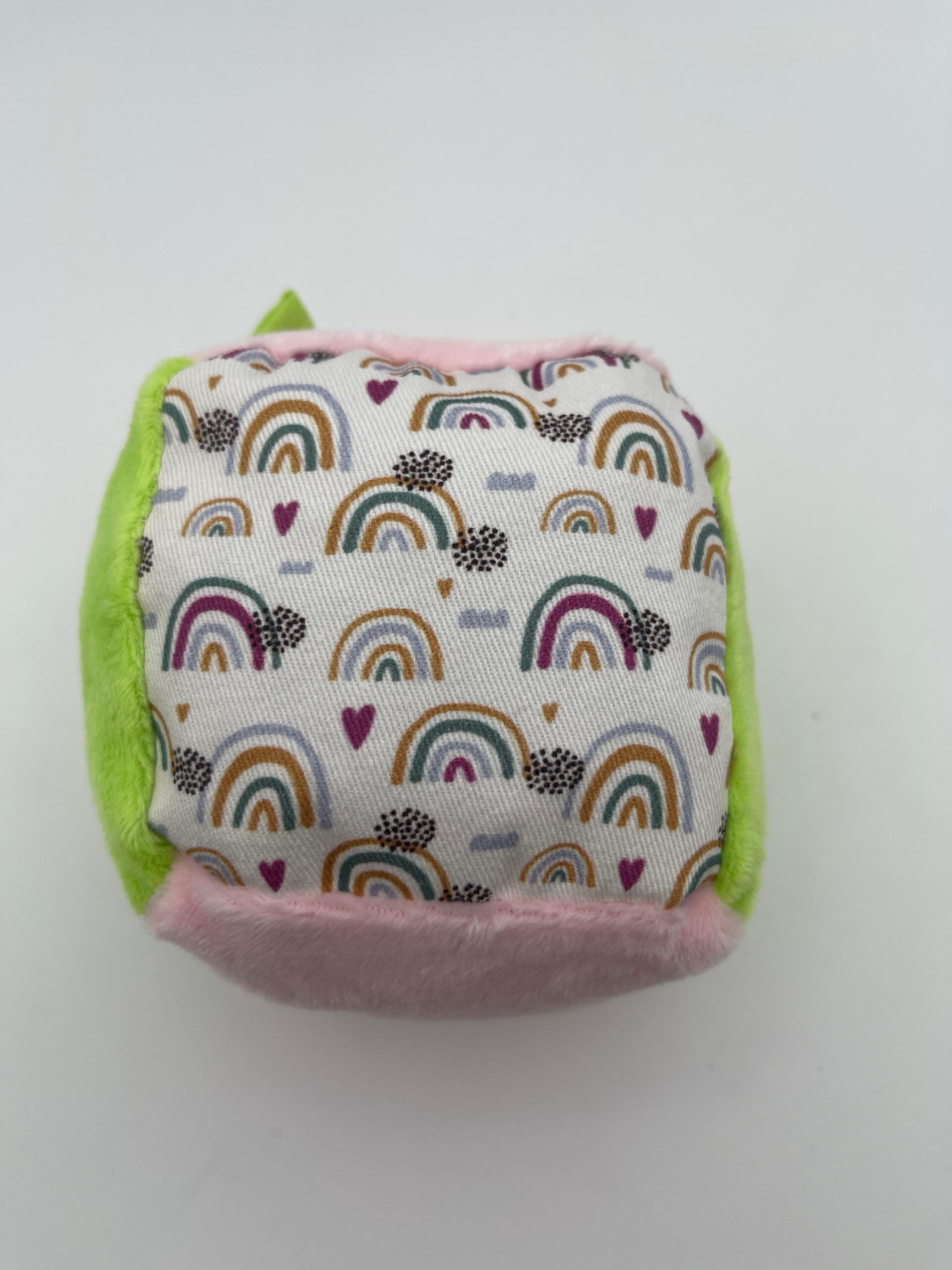 The Dida Pajarito cubo sensoriale neonato stoffa