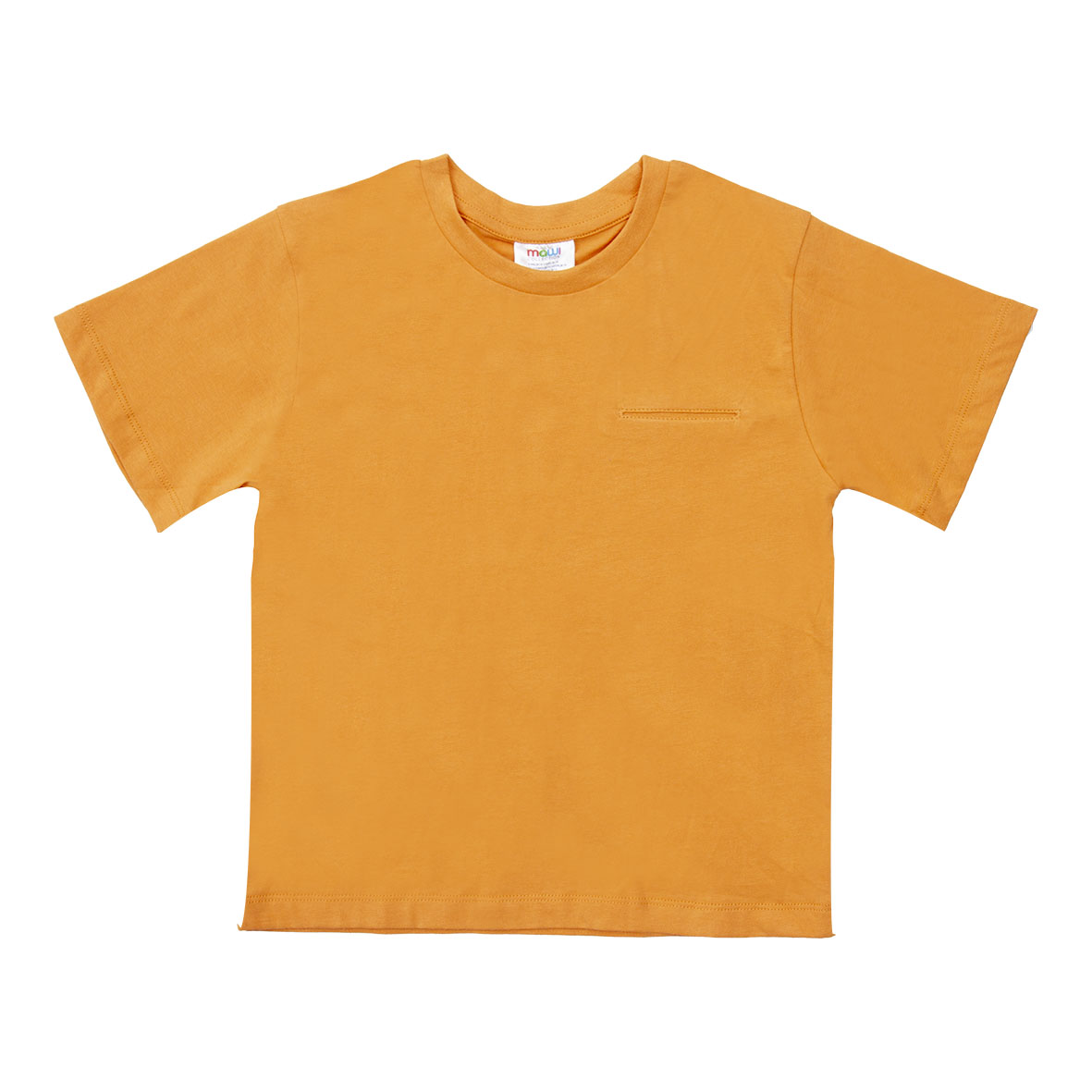 Mawi t-shirt jersey basica taschino cotone bambino