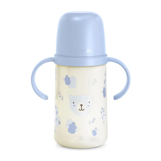 Suavinex Wild&Free tazza antigoccia azzurra 270 ml 6m+