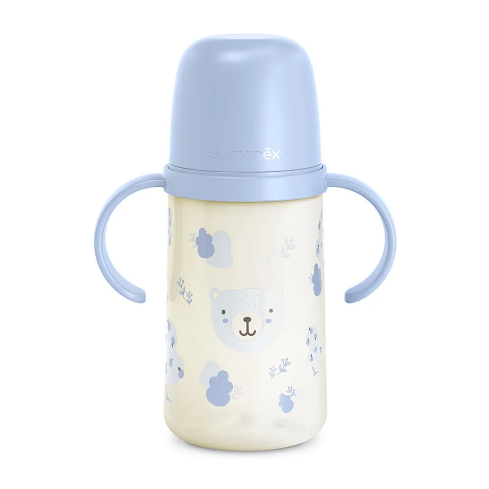 Suavinex Wild&Free tazza antigoccia azzurra 270 ml 6m+