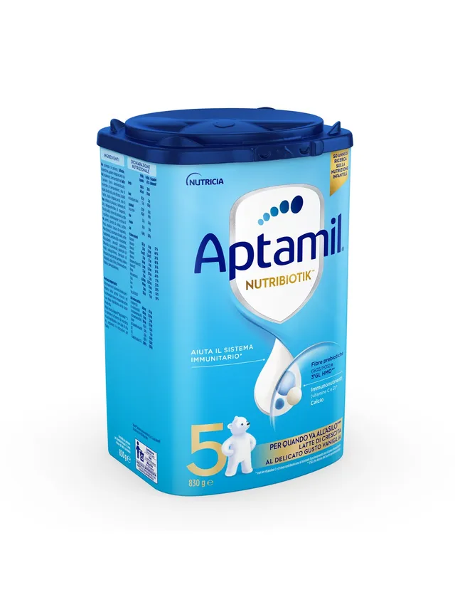 Aptamil Nutribiotik 5 latte crescita 830g da 36 mesi