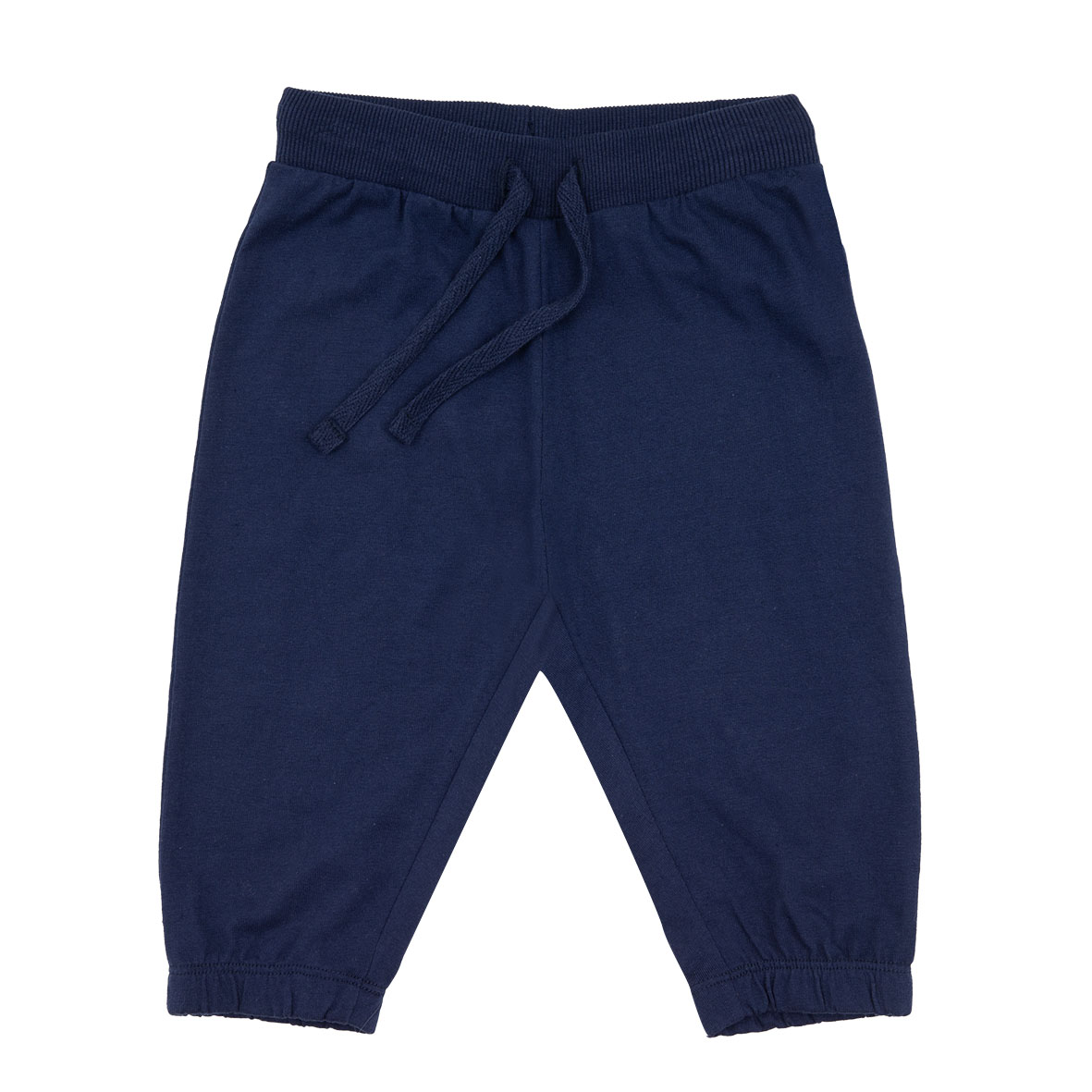 Pantalone bimbo jersey blu scuro elastico casual