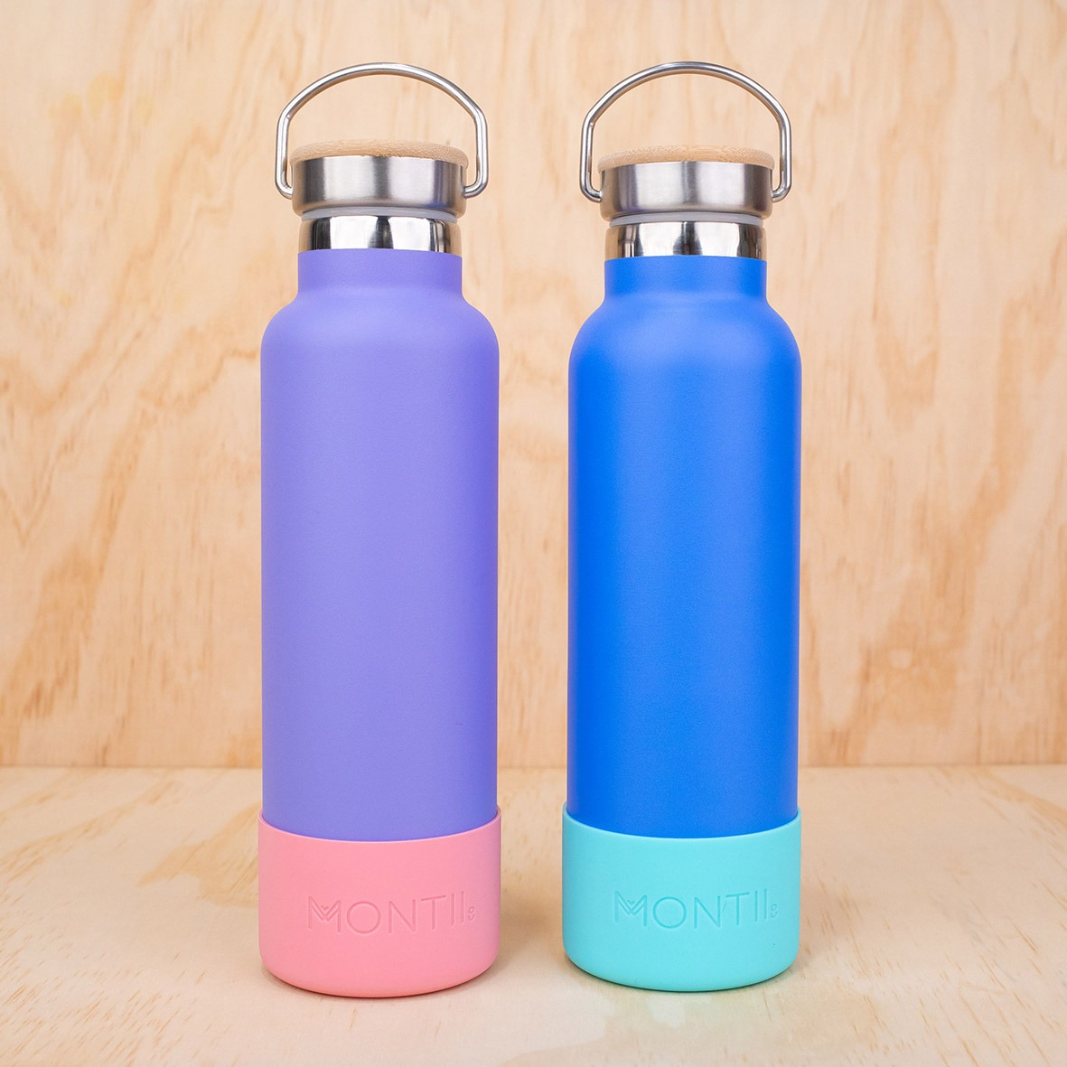 Montii MEGA protezione base silicone rosa borraccia