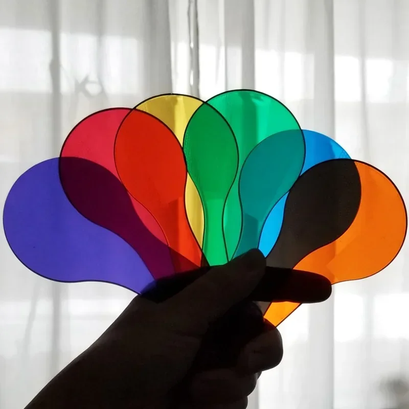 The Dida palette colorate trasparenti gioco sensoriale