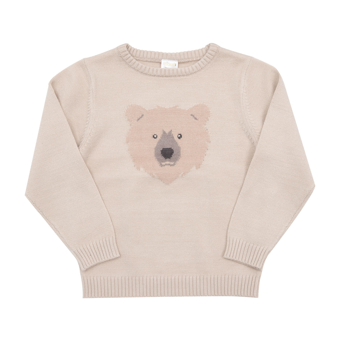 Toys Center Baby Maglione Bimbo Panna Orso Tricot Girocollo