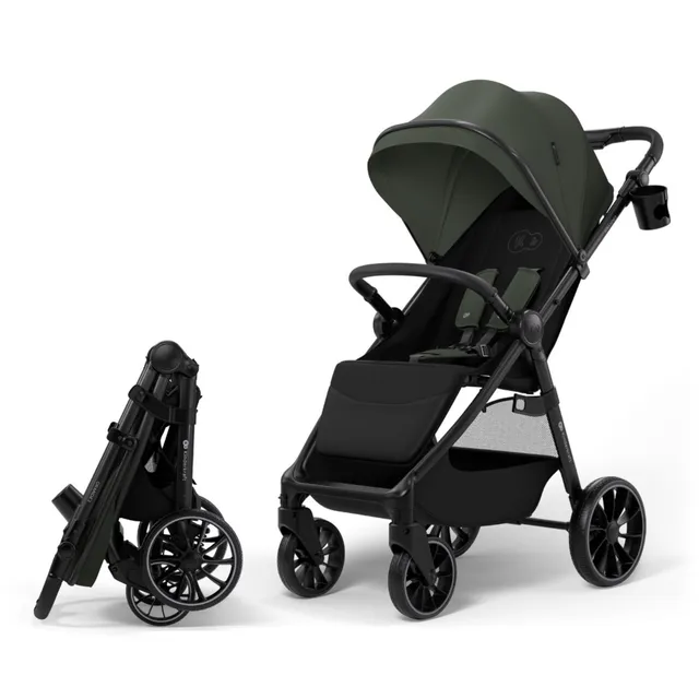 Kinderkraft Grande 2 passeggino mystic green reclinabile