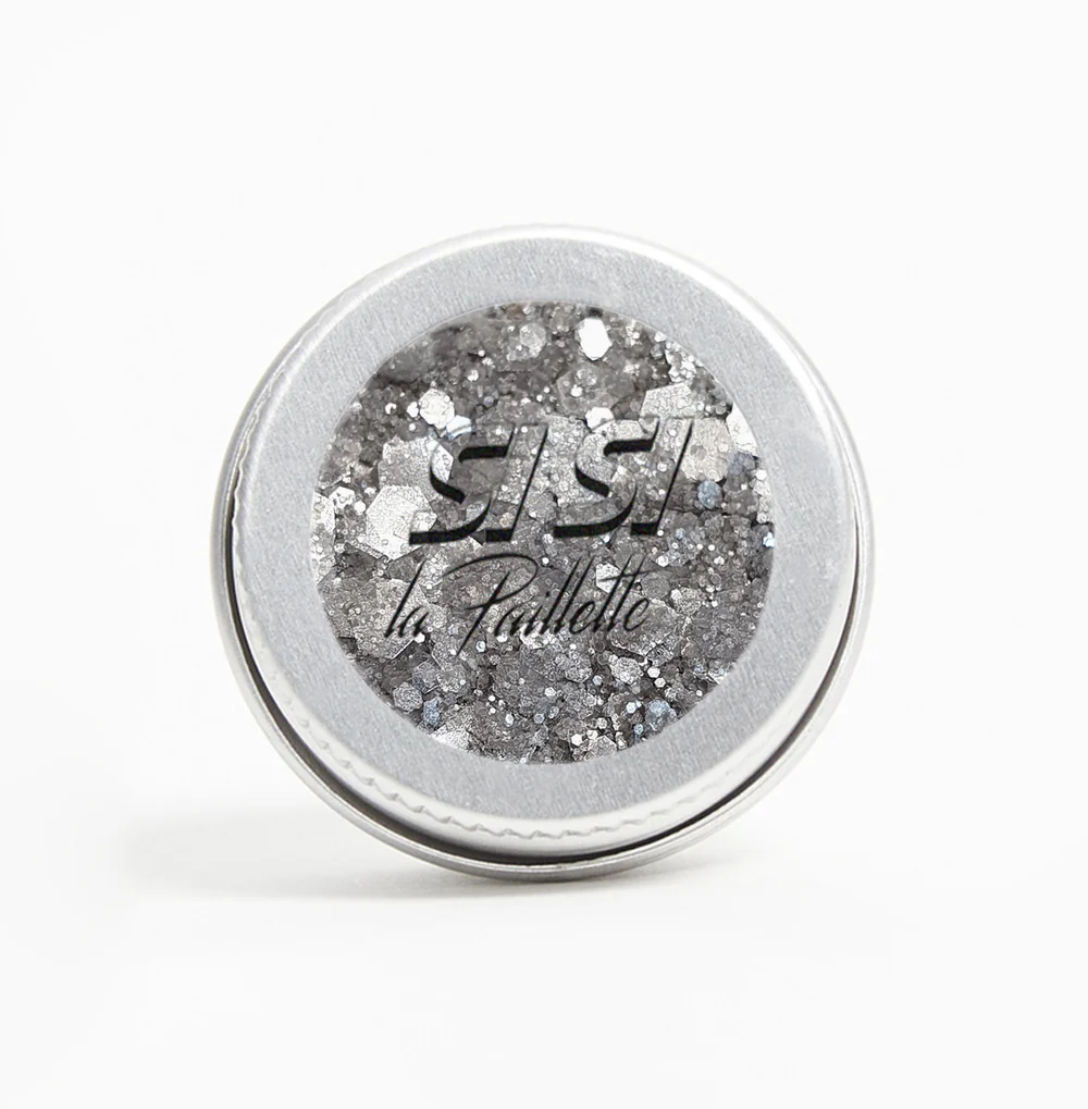 The Dida Pure Metallo Disco glitter viso biodegradabile