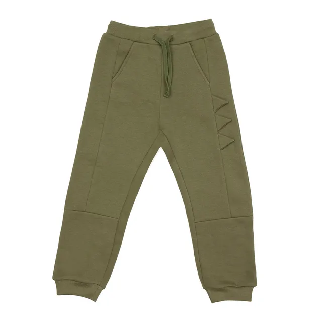 Mawi pantalone felpa garzata quotidiano con elastico