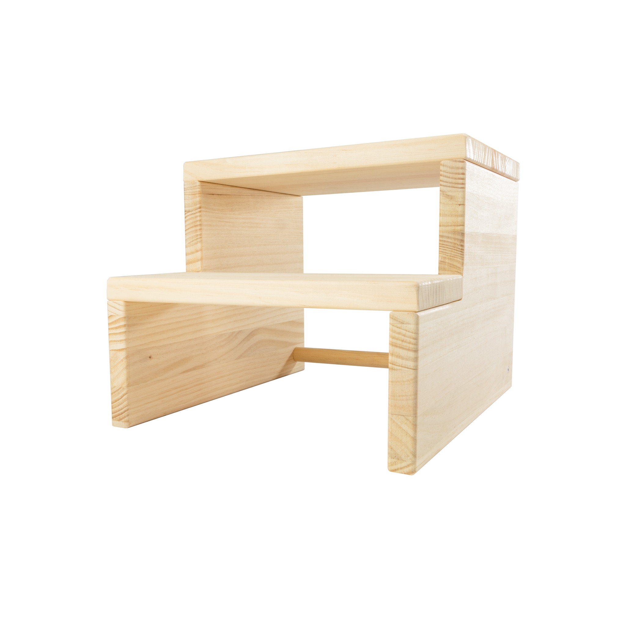 The Dida Sgabello Montessori Pino Naturale 2 Altezze