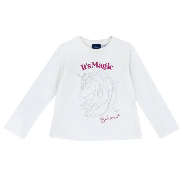 Chicco t-shirt manica lunga bambina cotone