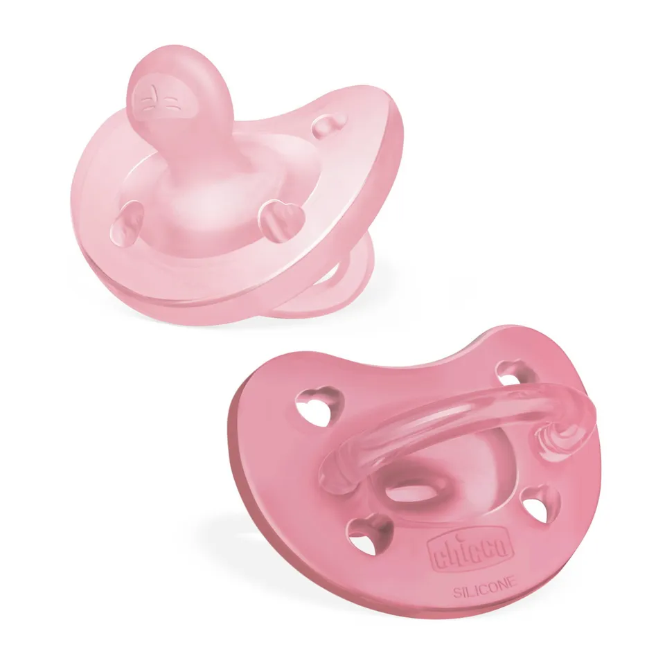 Chicco PhysioForma succhietto 6-16 mesi rosa silicone 2 pezzi