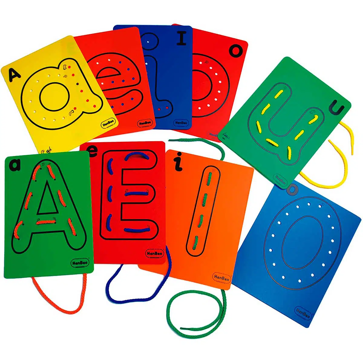The Dida Vocali gioco da infilare lettere 23 cm