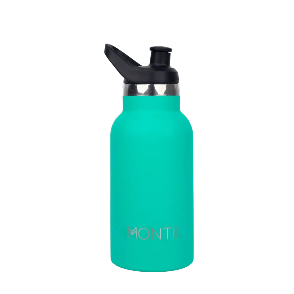 Montii Mini Montii borraccia acciaio verde 350 ml termica