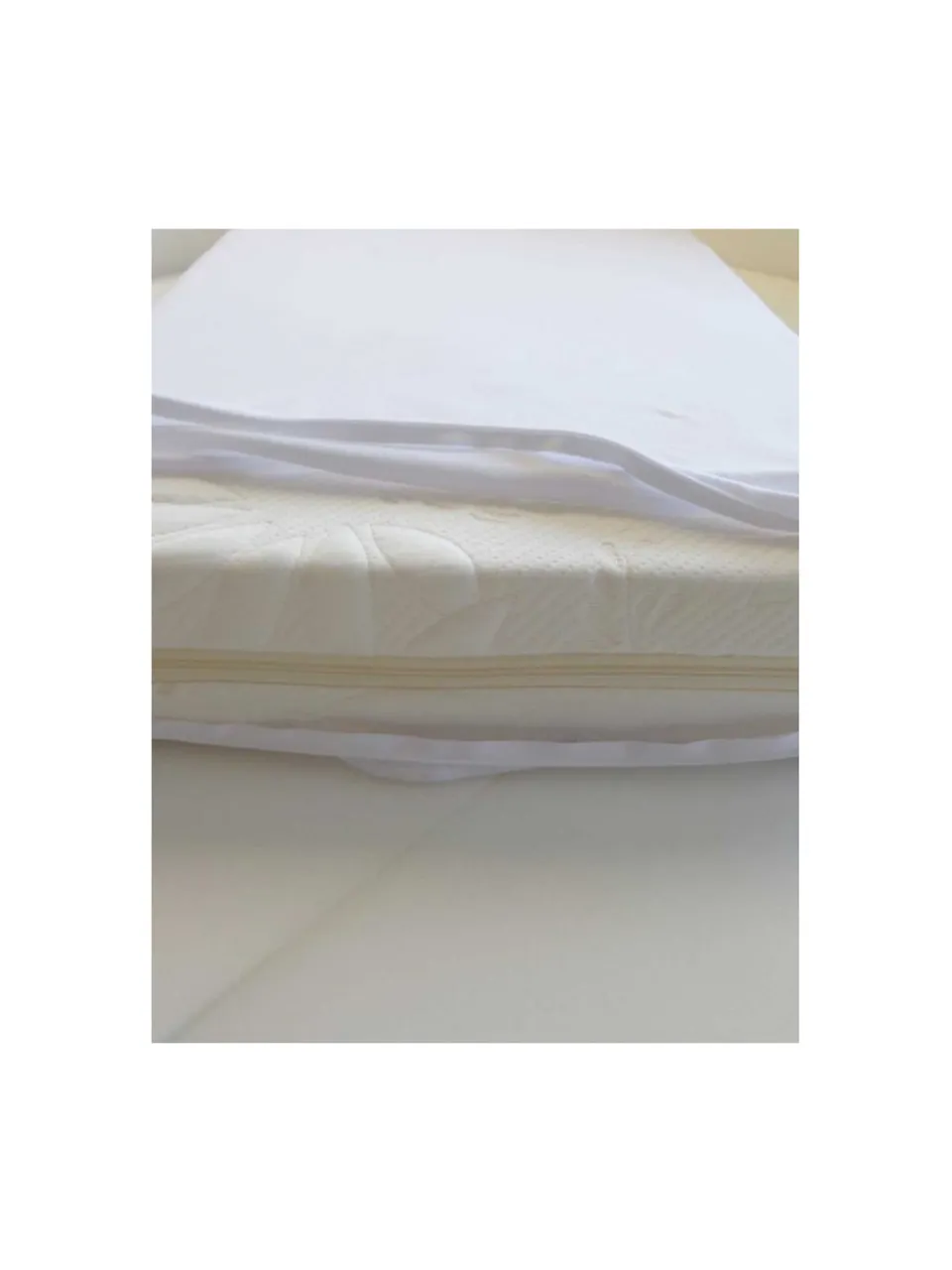 Coprimaterasso Sacco Letto 130x65 Jersey Cotone 3 Cerniere