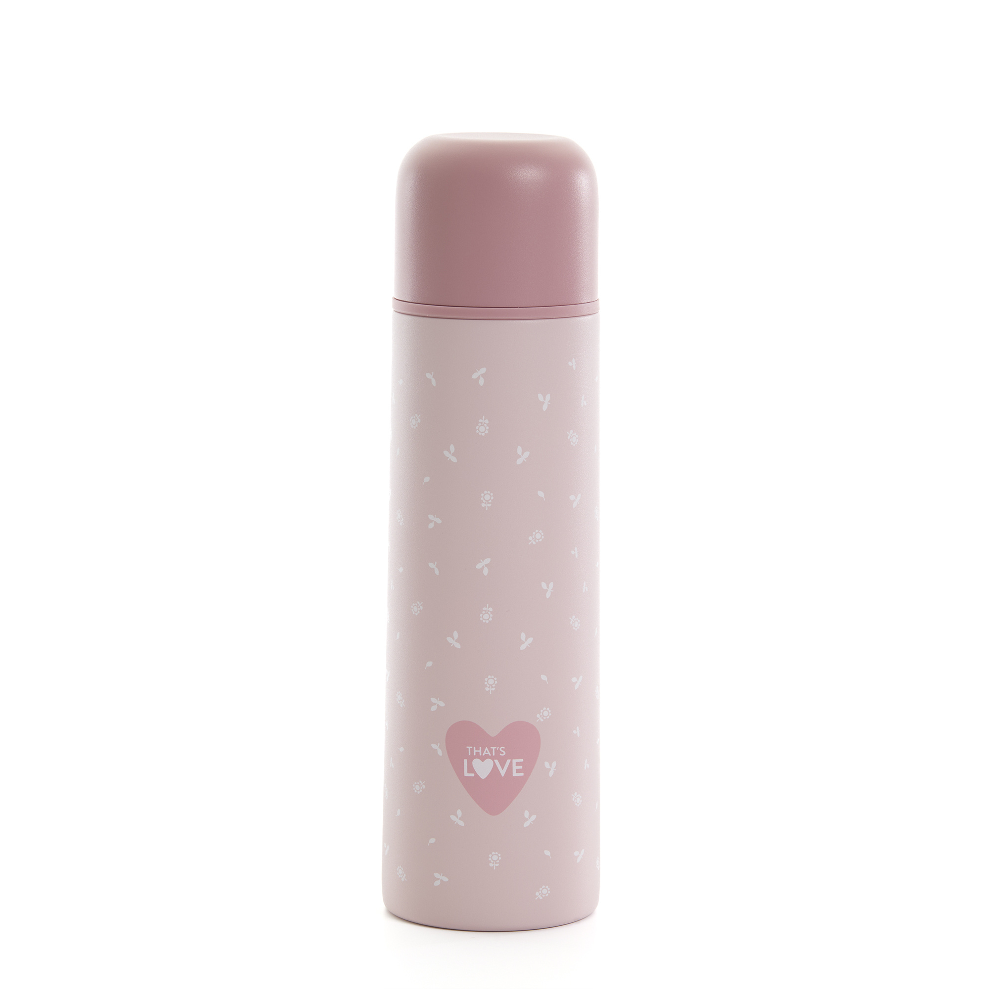 That's Love Thermos Liquidi thermos 450 ml rosa acciaio
