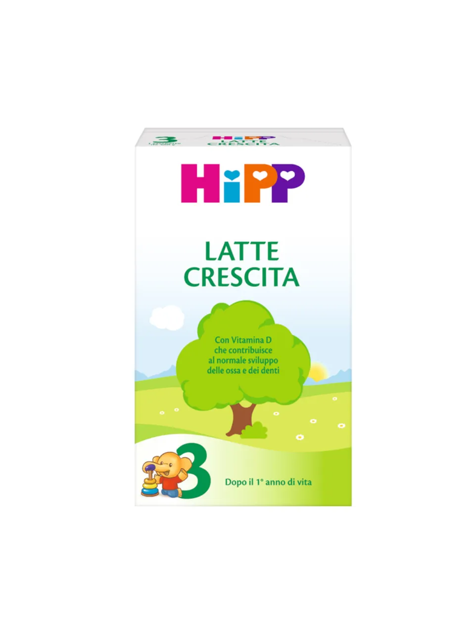 HiPP 3 latte crescita bio polvere 500 g con vitamina D