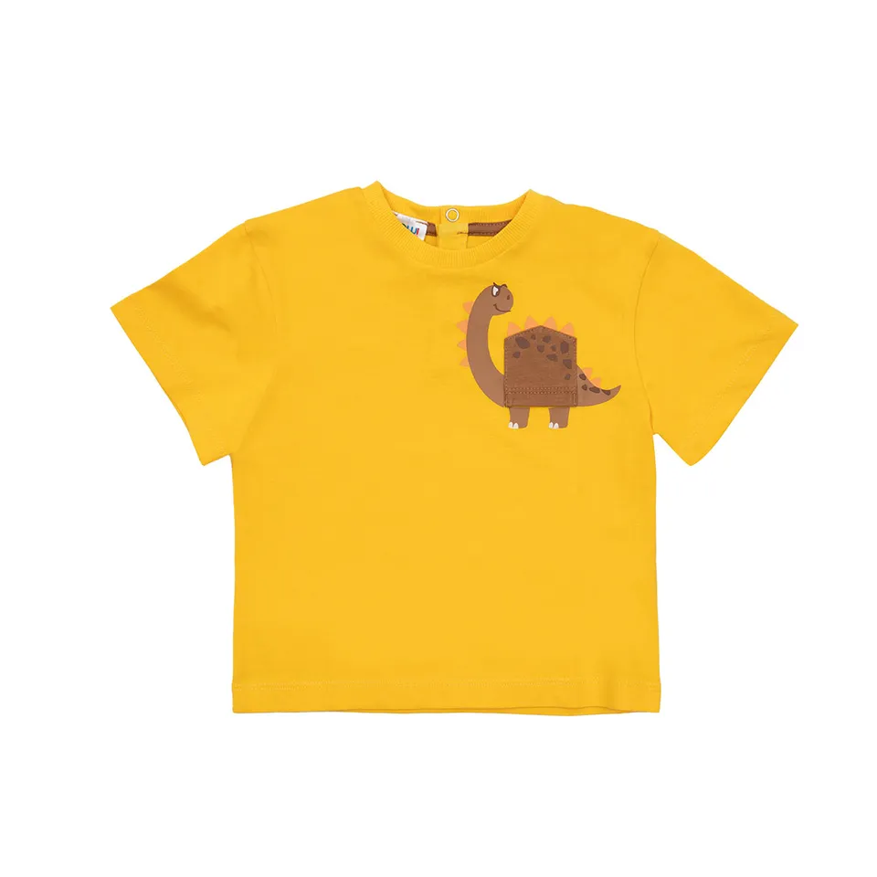 Toys Center Baby t-shirt bimbo gialla dino jersey