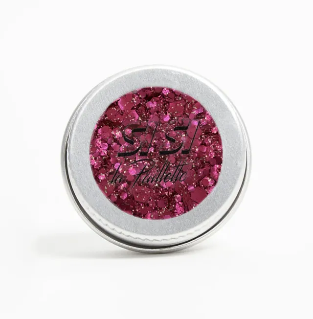 Si Si La Paillette Tagadamour sparkle glitter viso