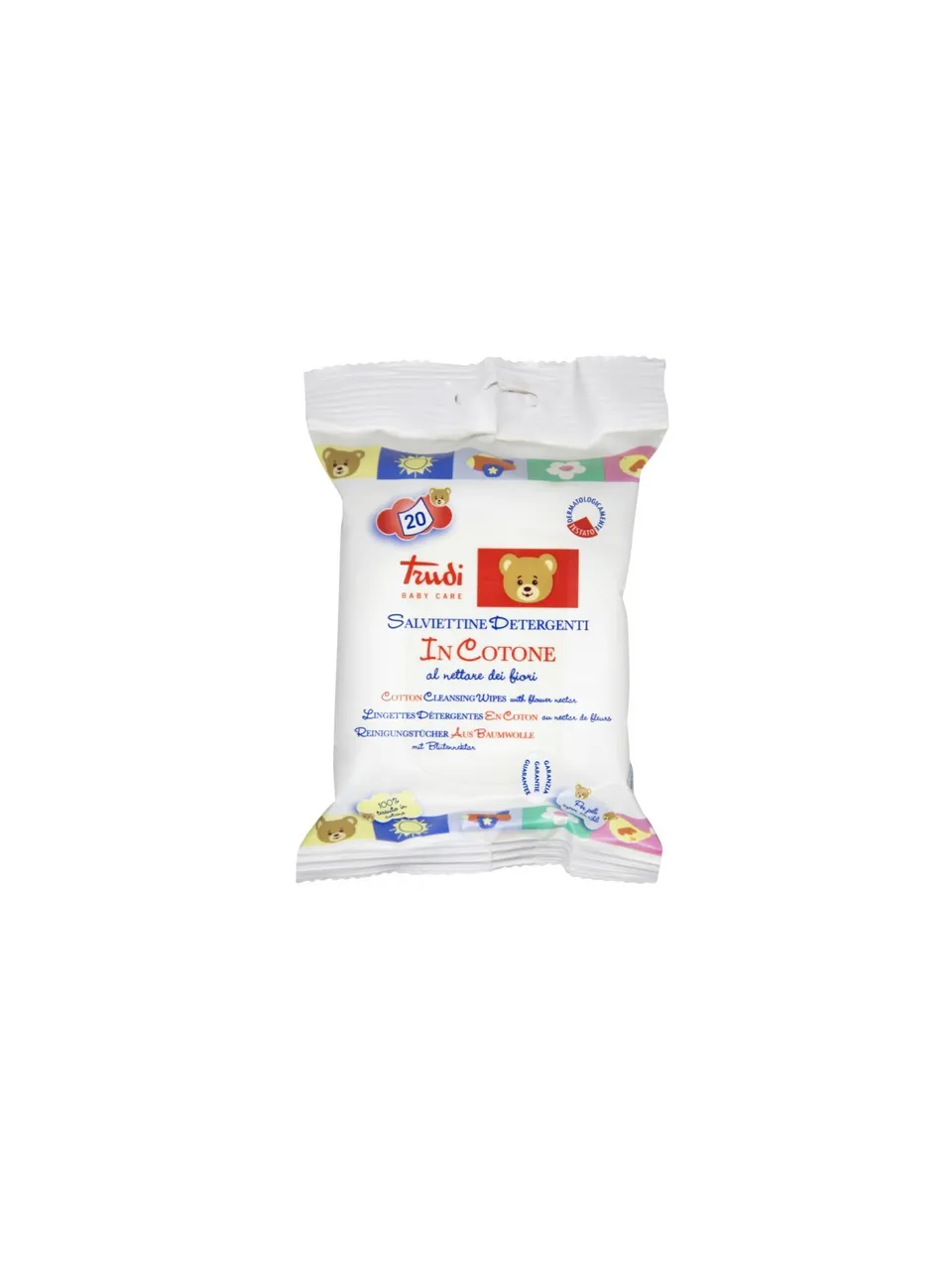Trudi Baby Care salviettine nettare di fiori 20 pz