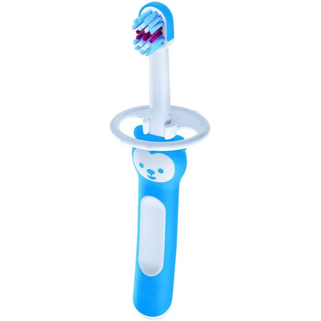 MAM Learn to Brush spazzolini bimbi 2 pezzi azzurro 5 mesi
