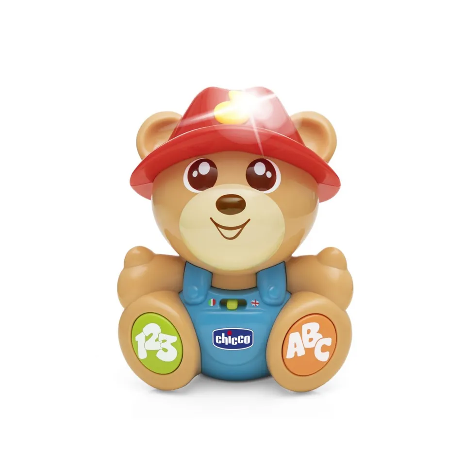 Chicco Teddy Orsetto Peluche Interattivo Bilingue