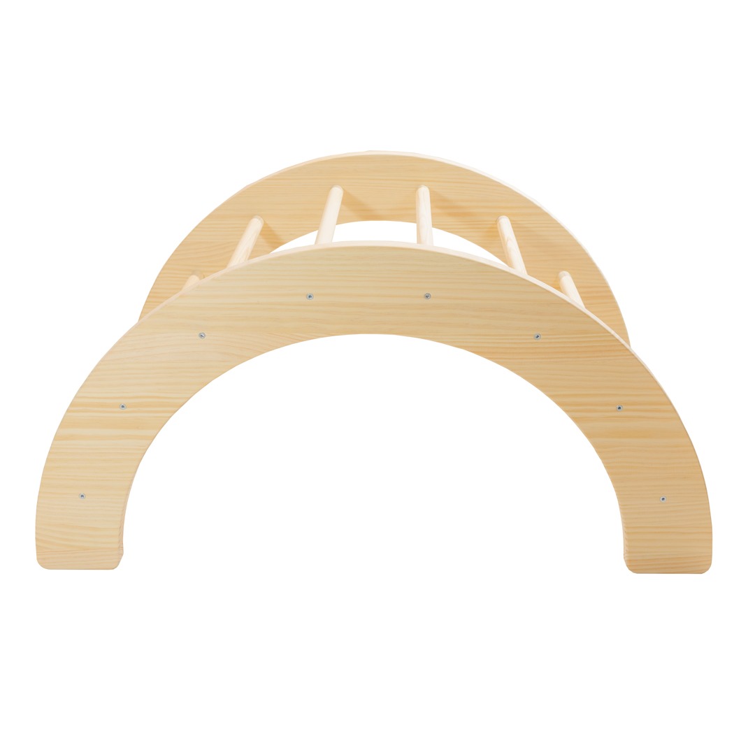The Dida Pikler arco arrampicata legno naturale bimbi