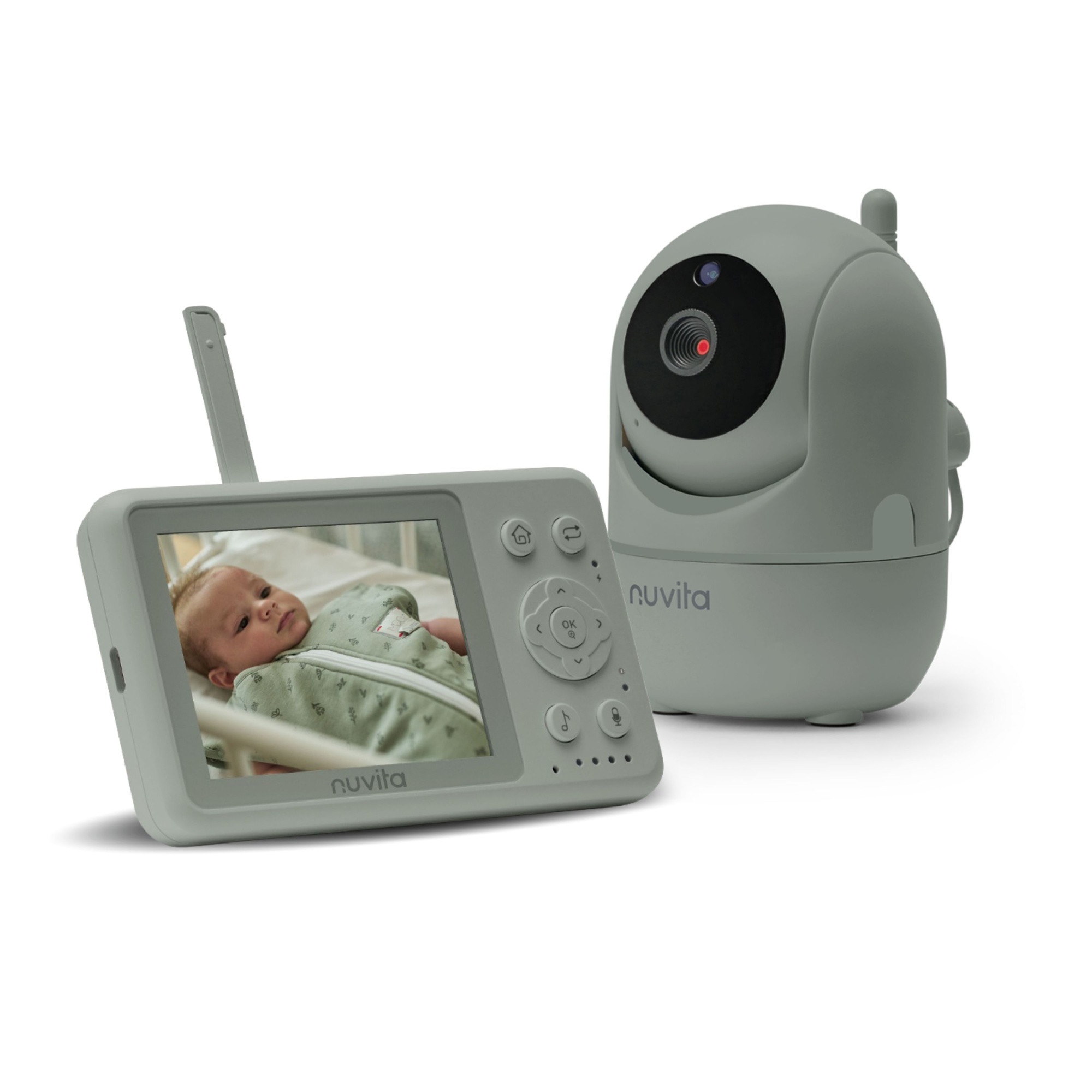 Nuvita Videovoice 3.2" baby monitor visione notturna