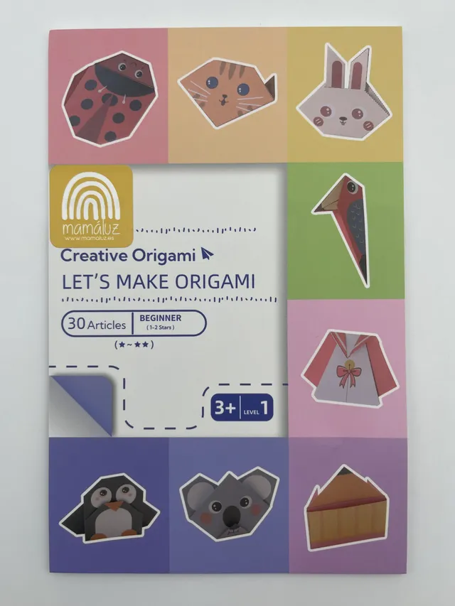 The Dida Quaderno Origami Principiante 30 Fogli Bambini