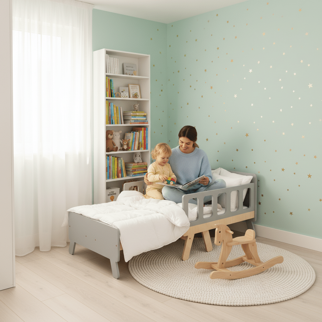 The Dida Creciente letto montessori legno con materasso