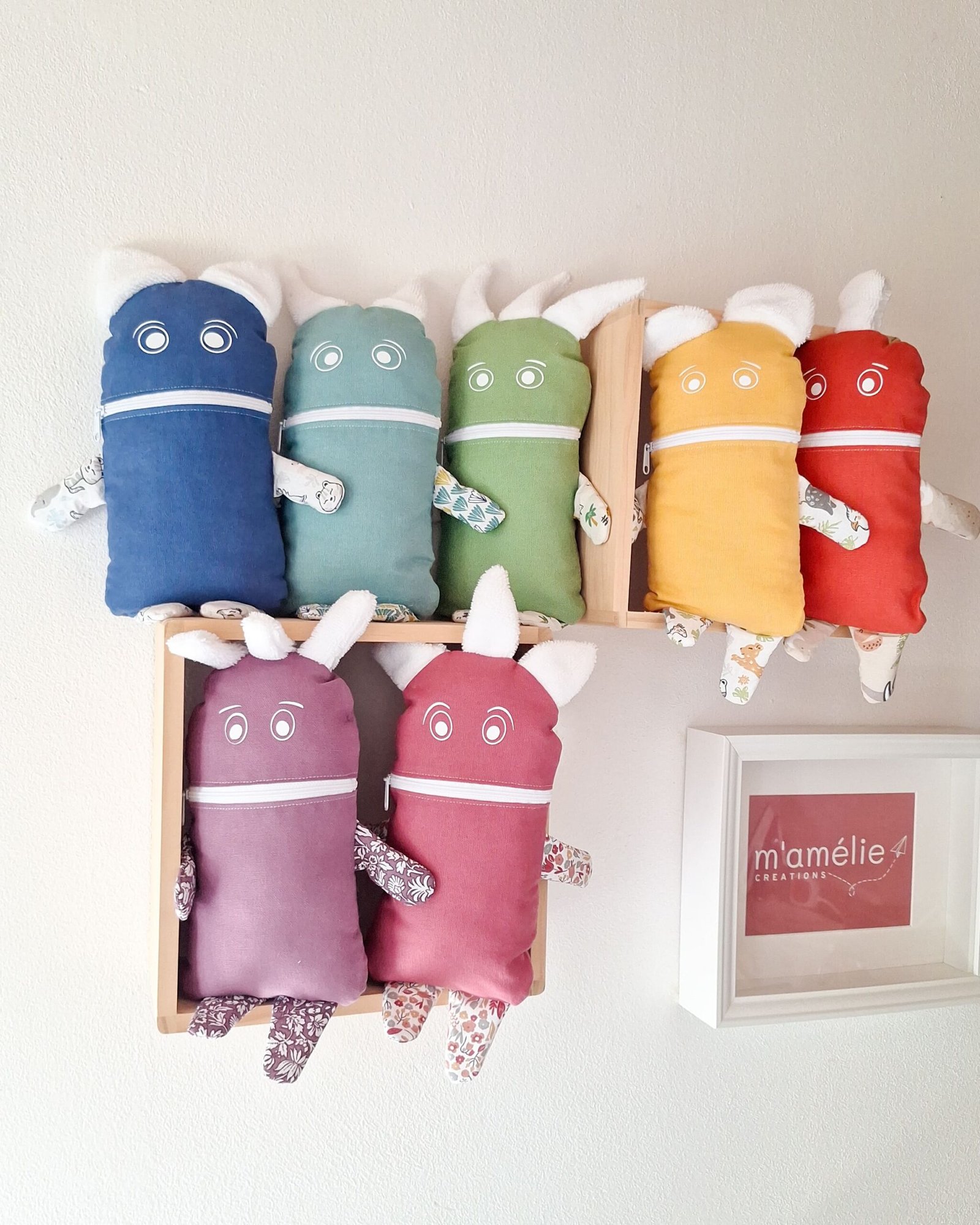 M'Amélie Creations Mangiapensieri Pupazzo Emozioni Bambini 3 Anni