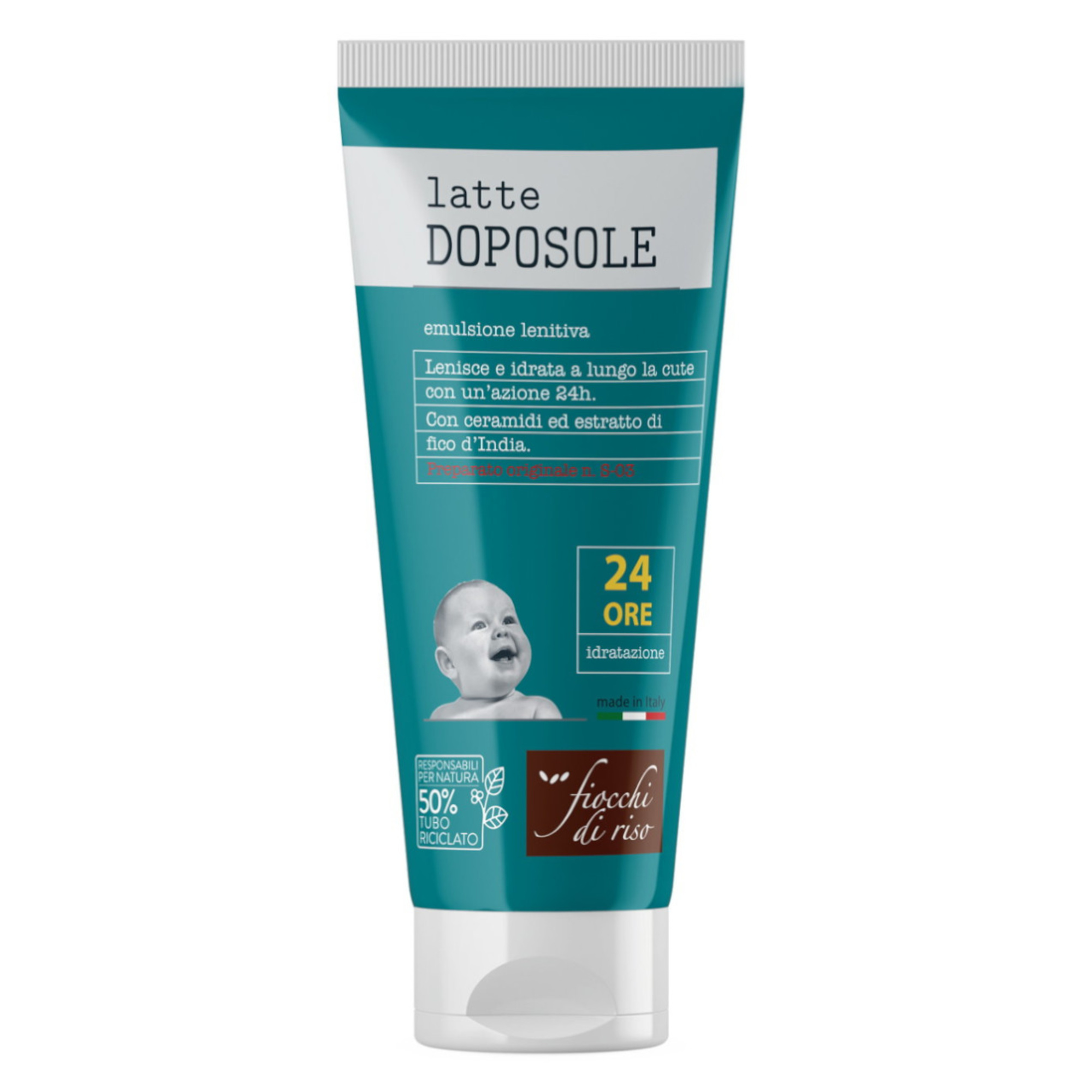 Toys Center Baby latte doposole 140 ml fiocchi di riso idratante
